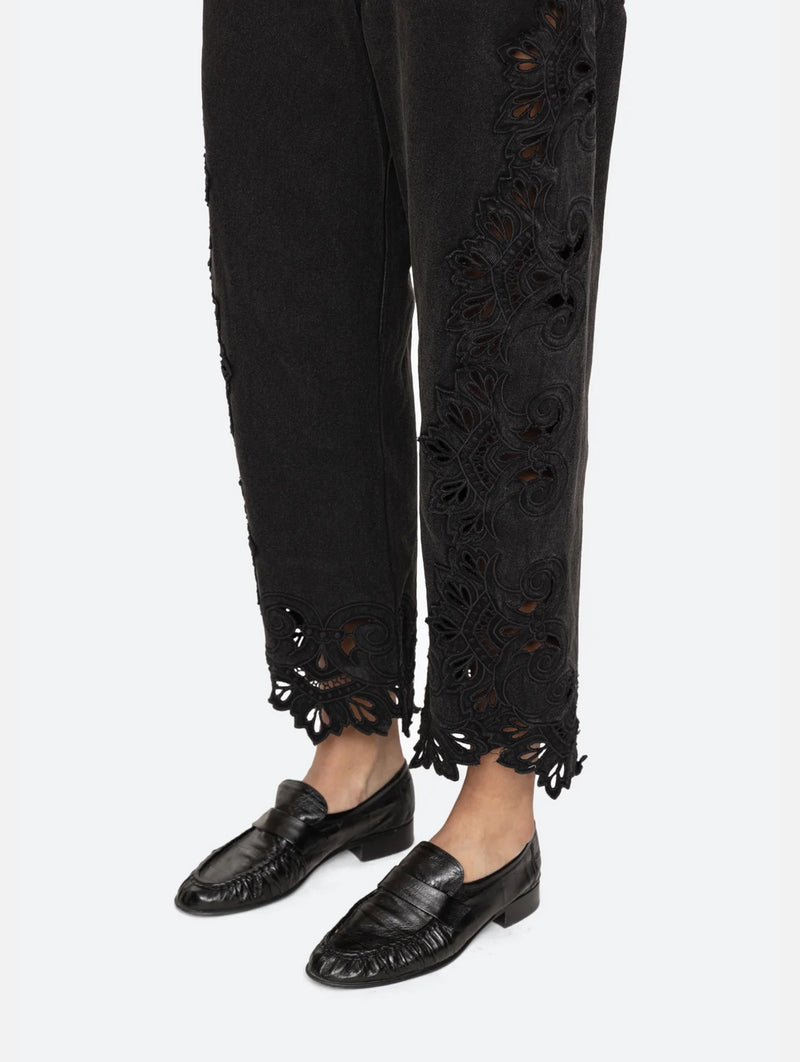 Cavina Denim Jeans in Black
