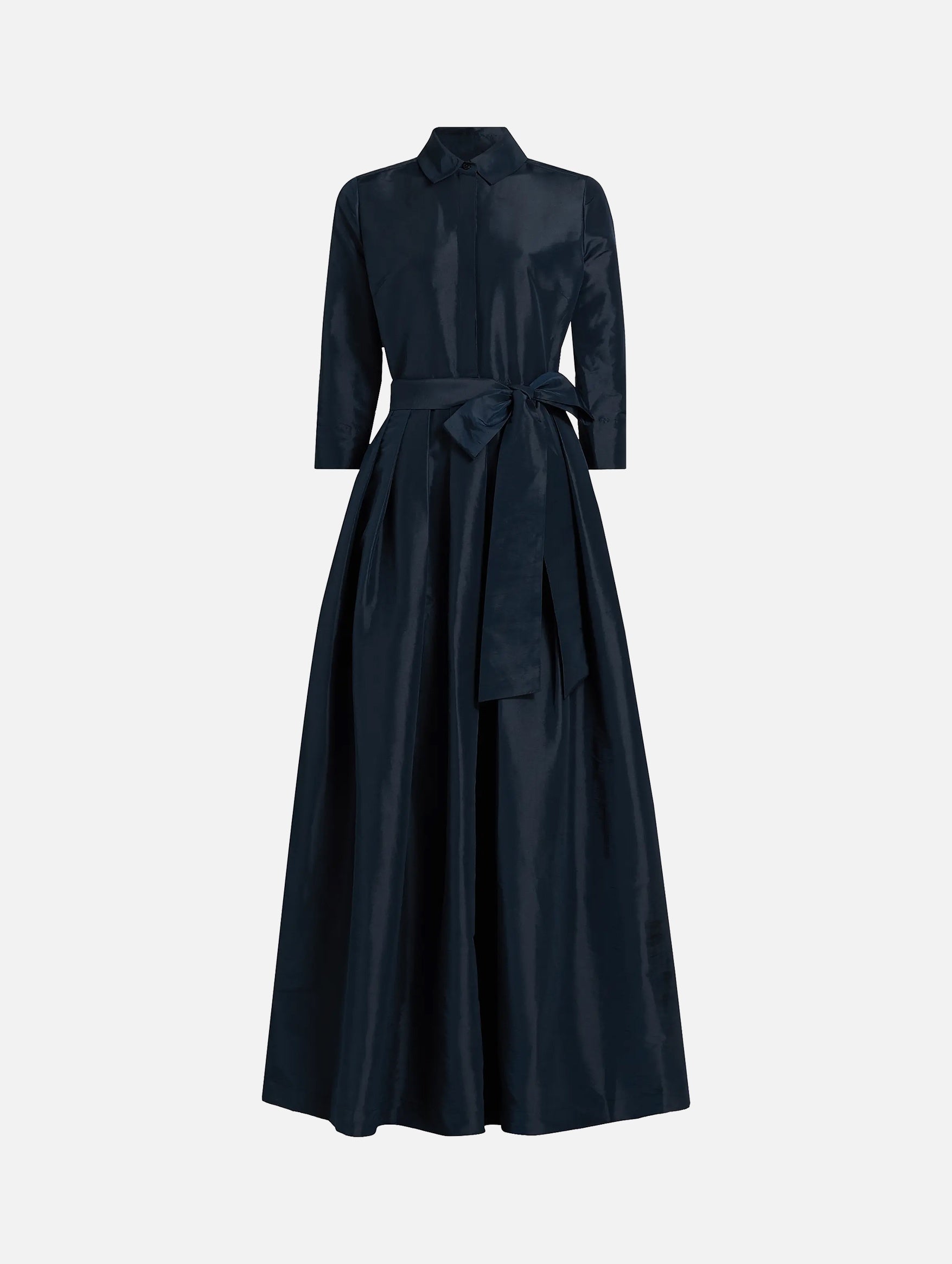 Julip Belted Gown in Midnight