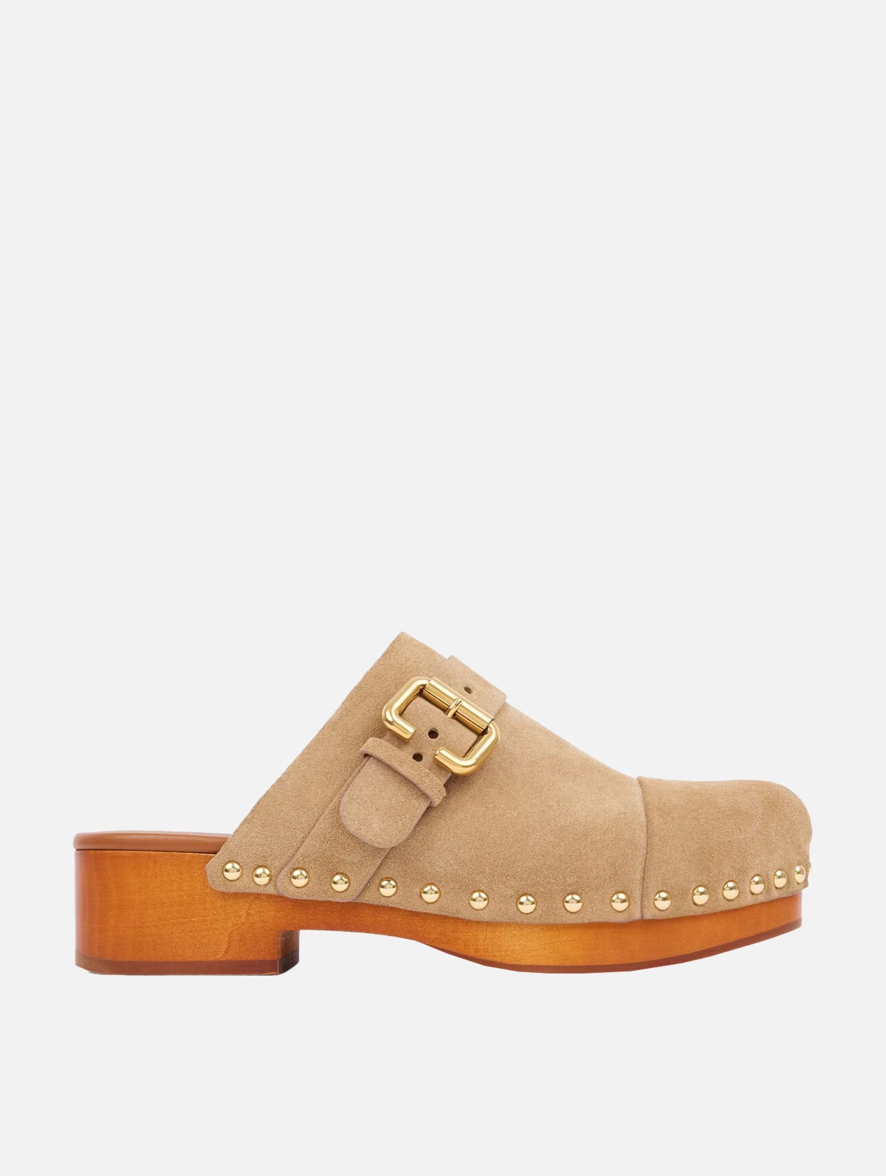 Jeannette Clog in Desert Sand