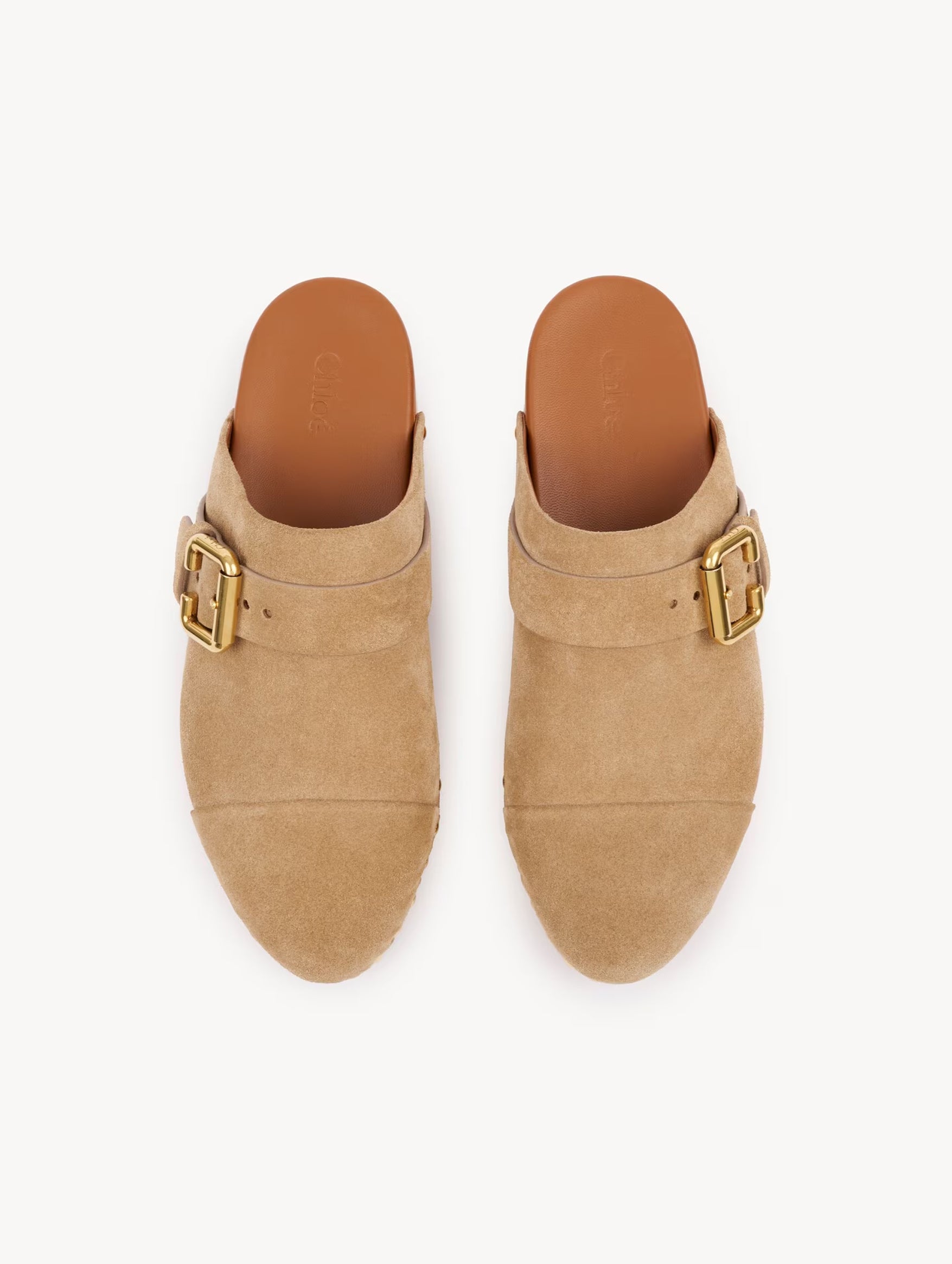 Jeannette Clog in Desert Sand