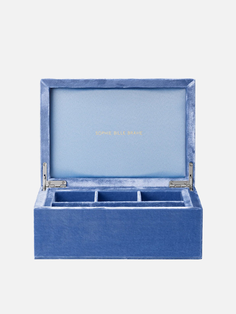 Trésor Grande Jewellery Box in Tulipe Bleue