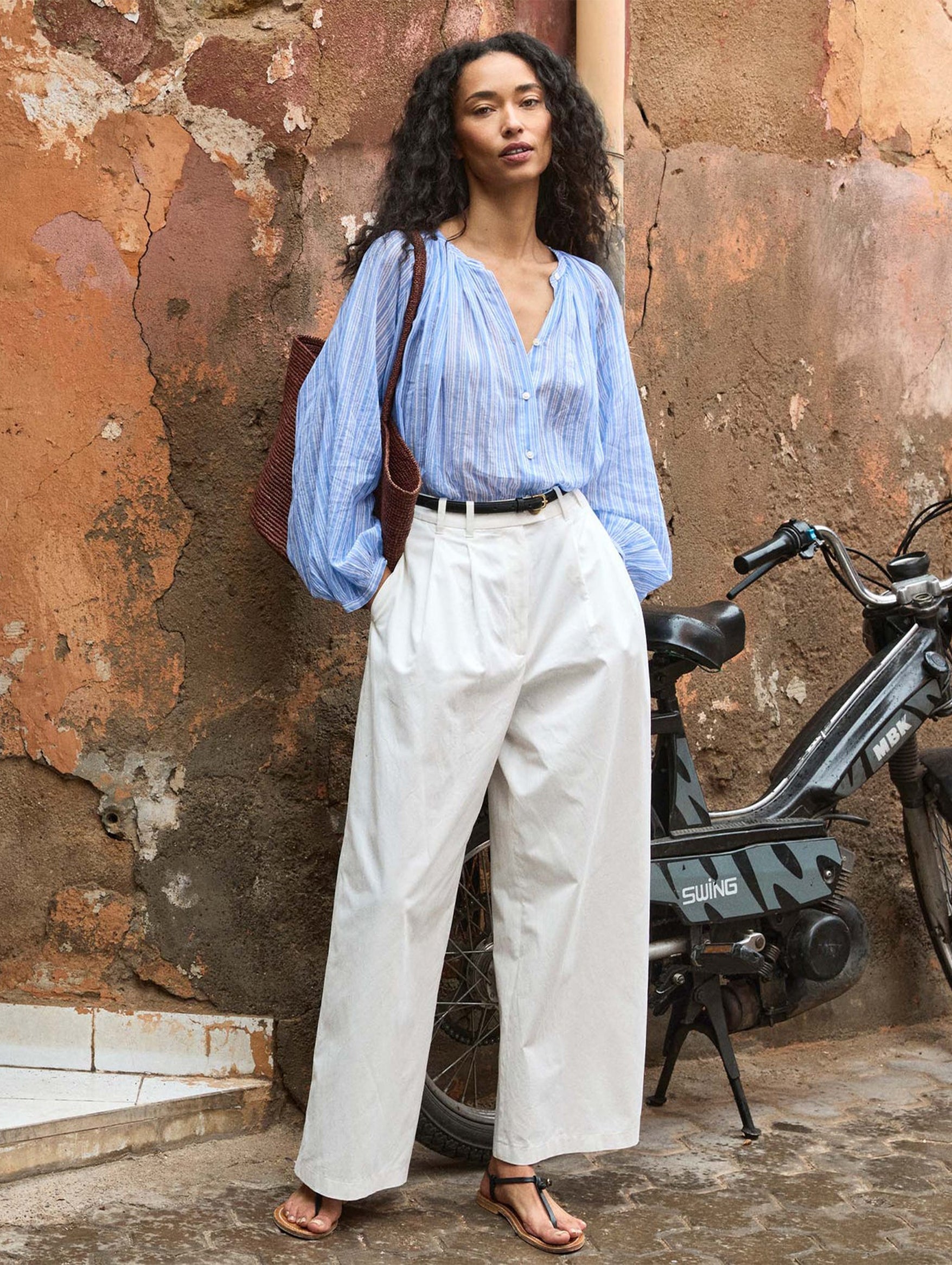 Jonie Top in Salerno Stripe