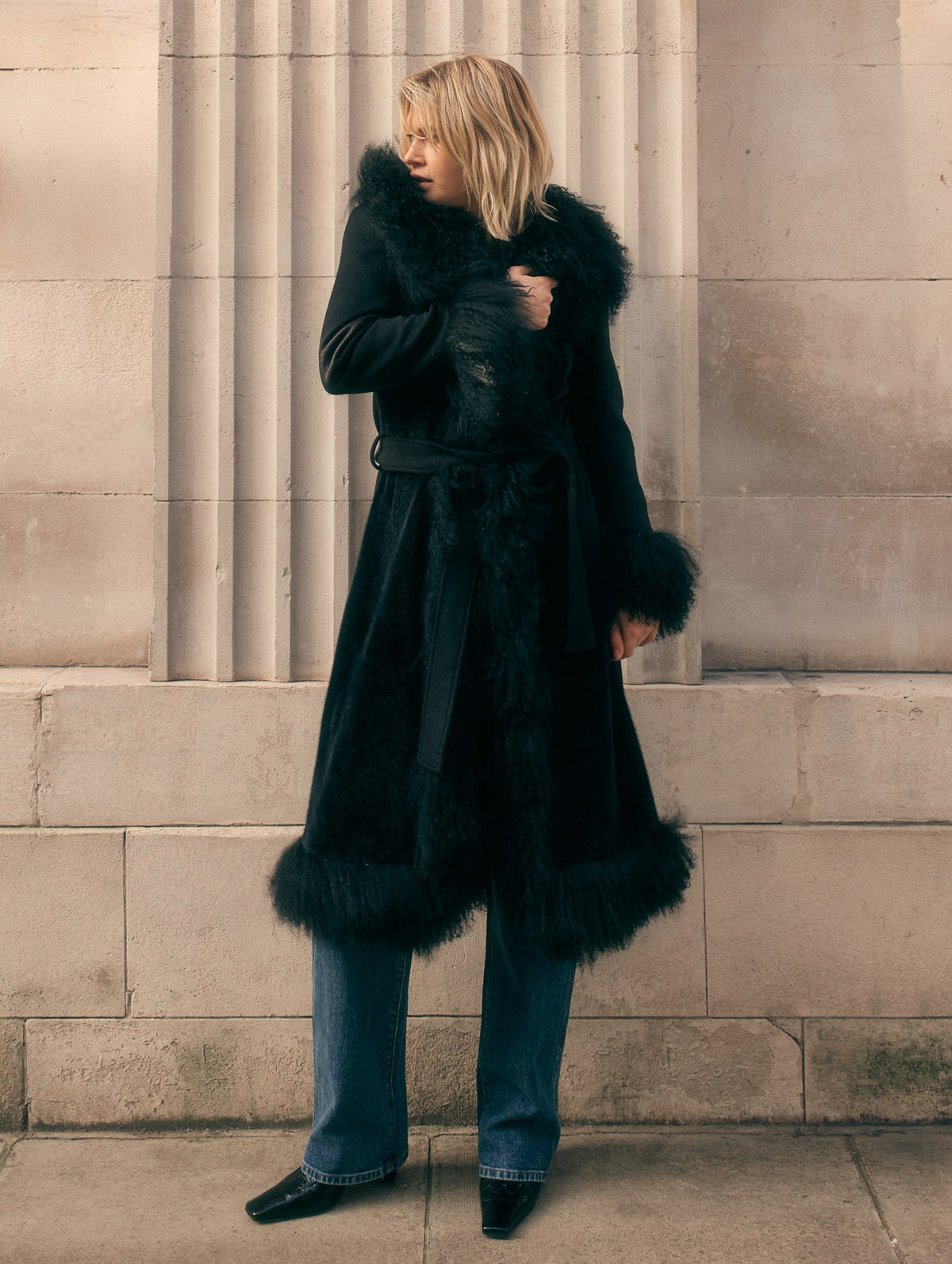 Josie Coat in Black