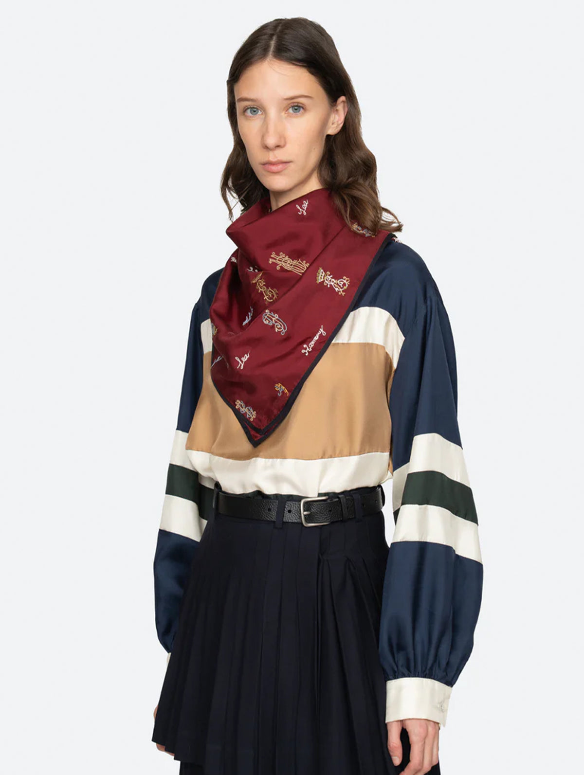 Juliet Scarf in Bordeaux