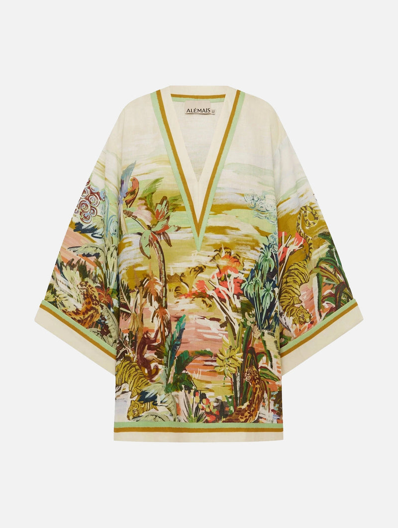 Jungle Boogie Mini Dress in Multi