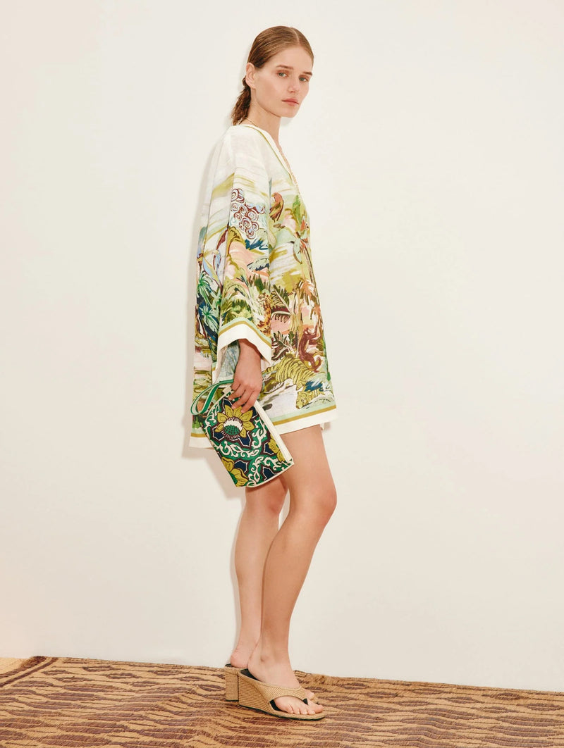 Jungle Boogie Mini Dress in Multi