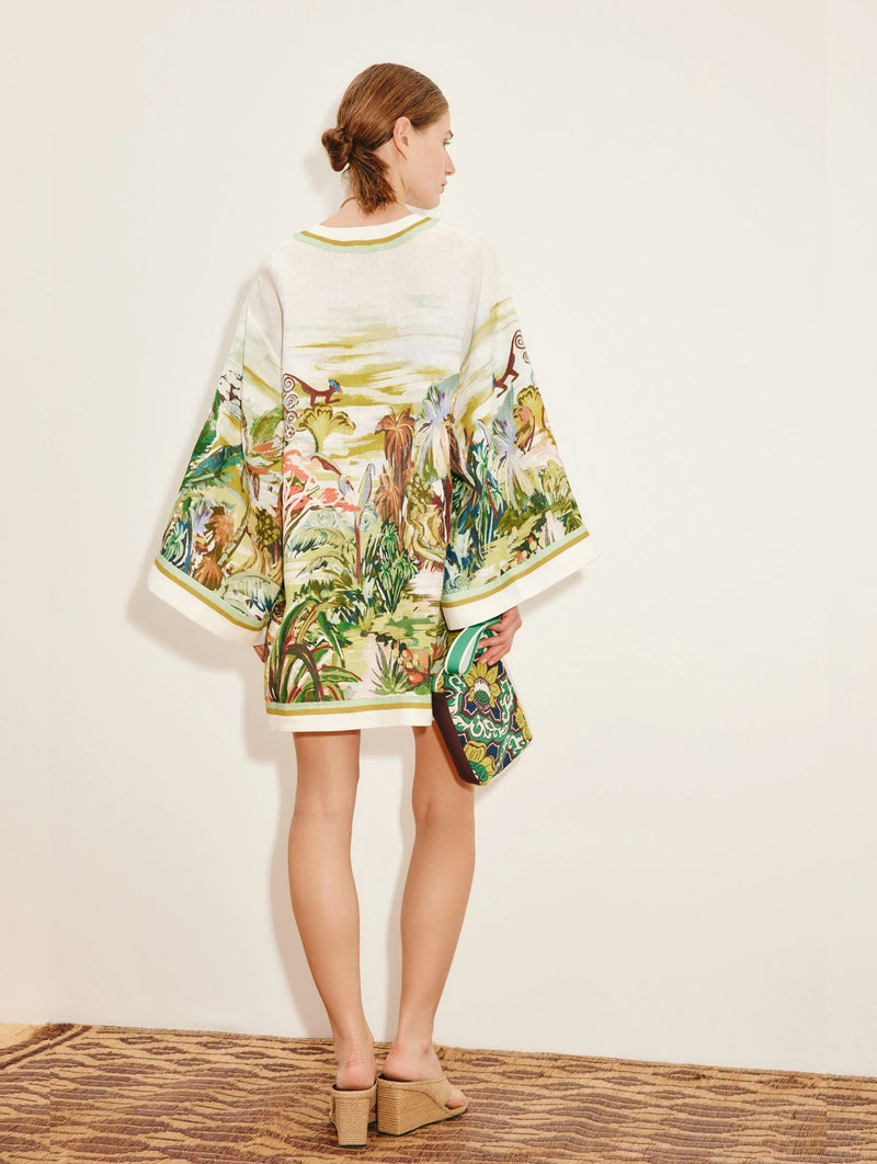 Jungle Boogie Mini Dress in Multi