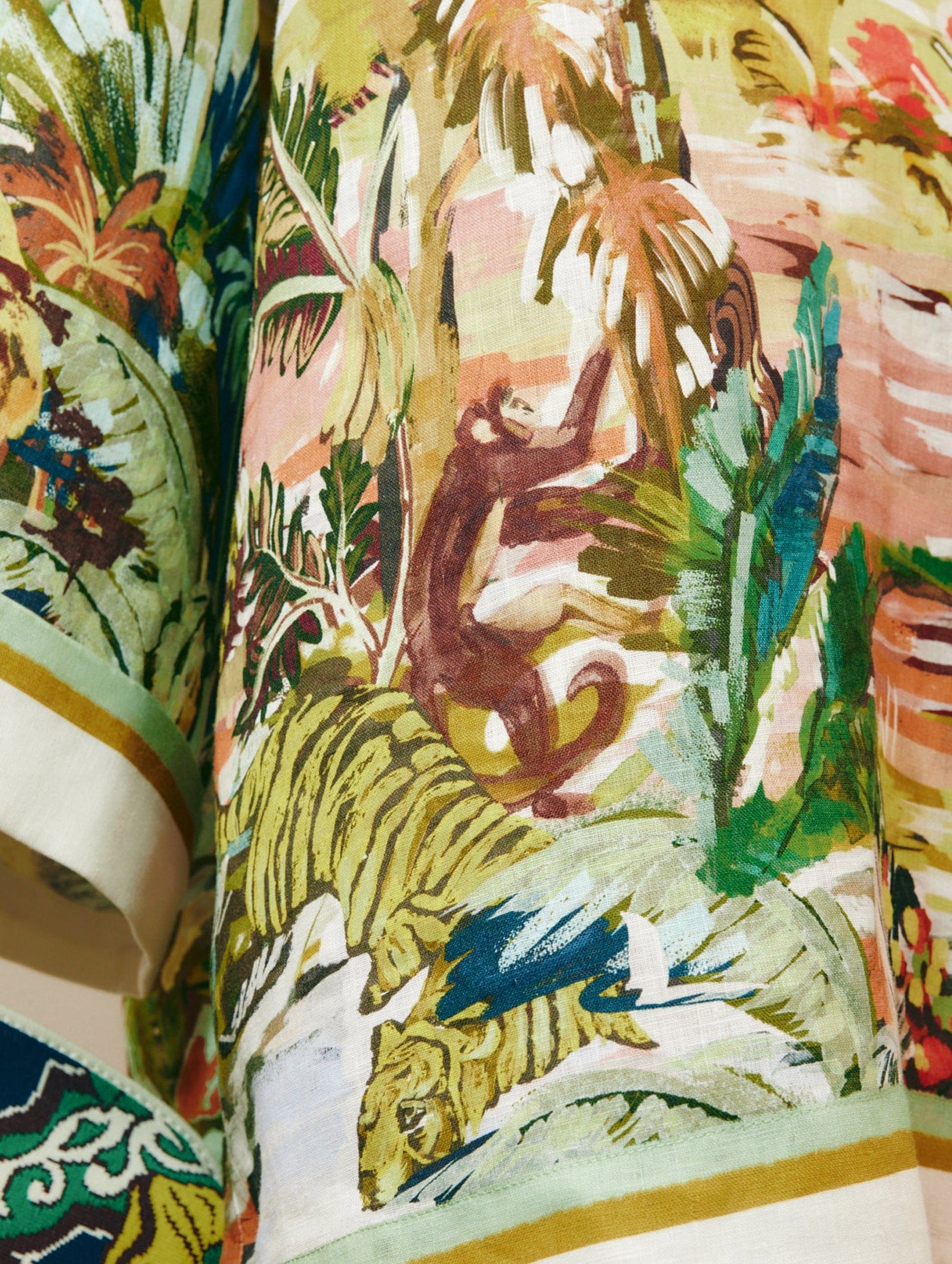 Jungle Boogie Mini Dress in Multi