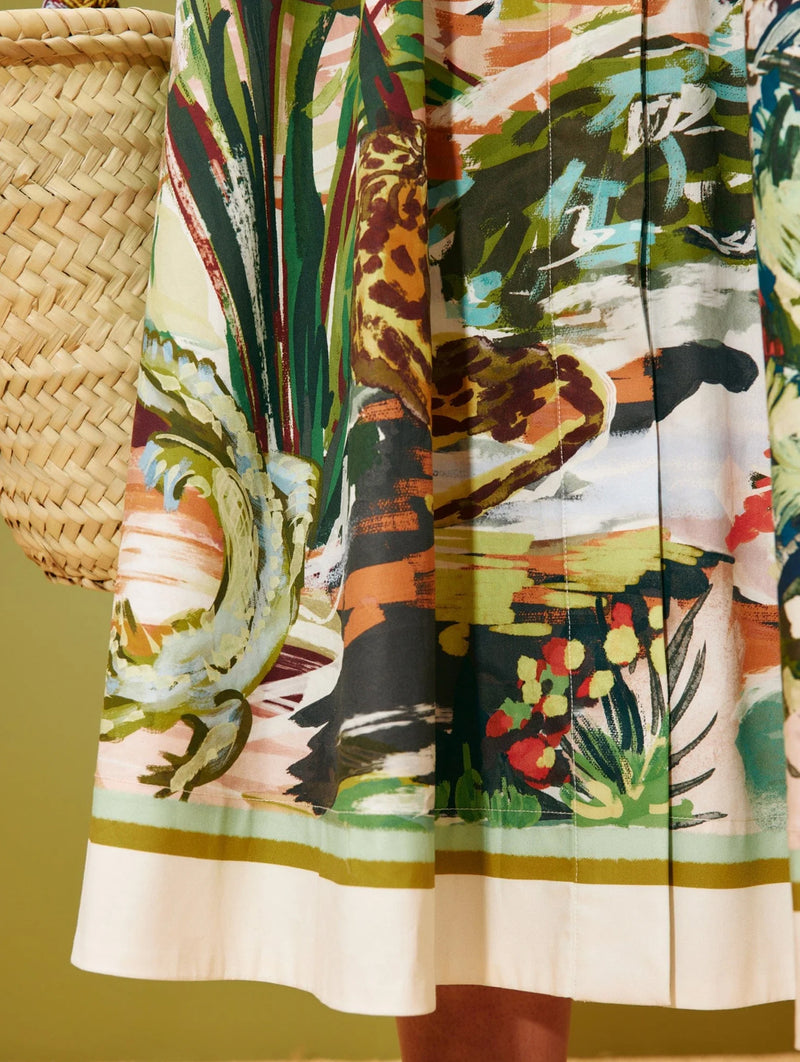 Jungle Boogie Shirtdress in Multi