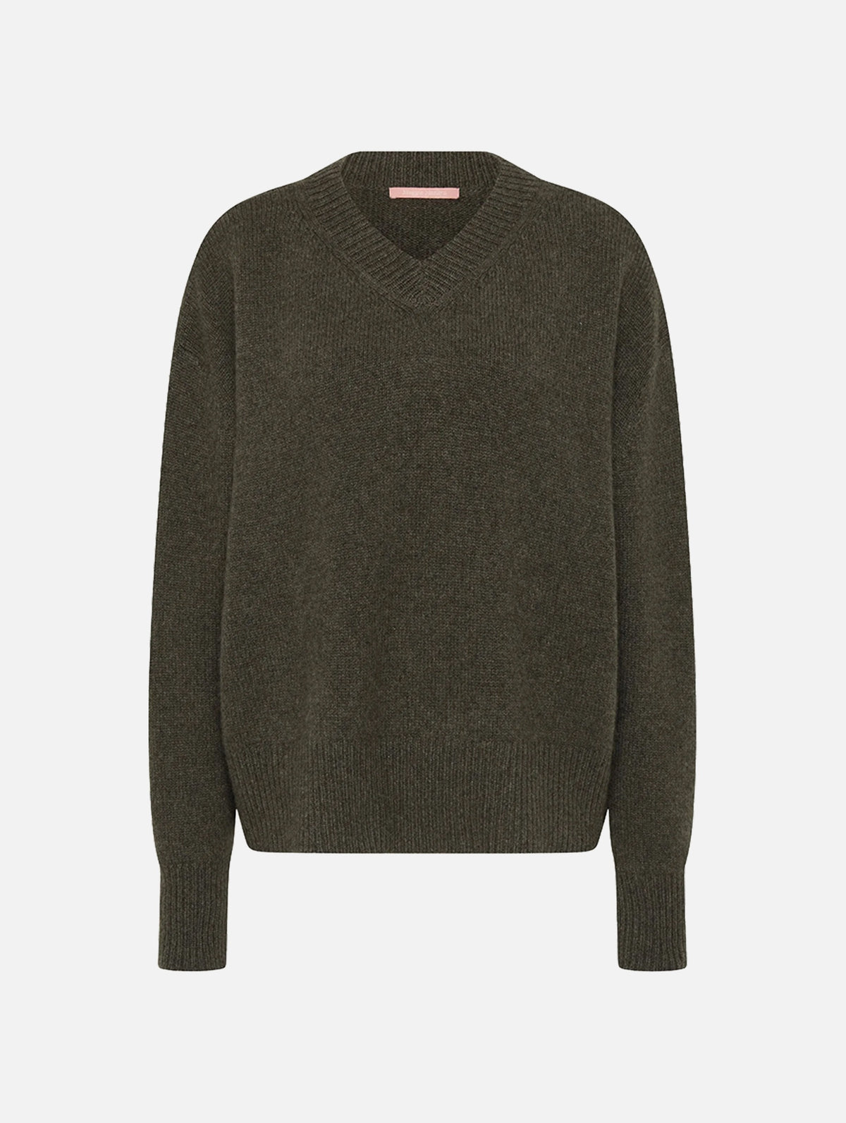 Just Between Us Sweater in Driftwood Green