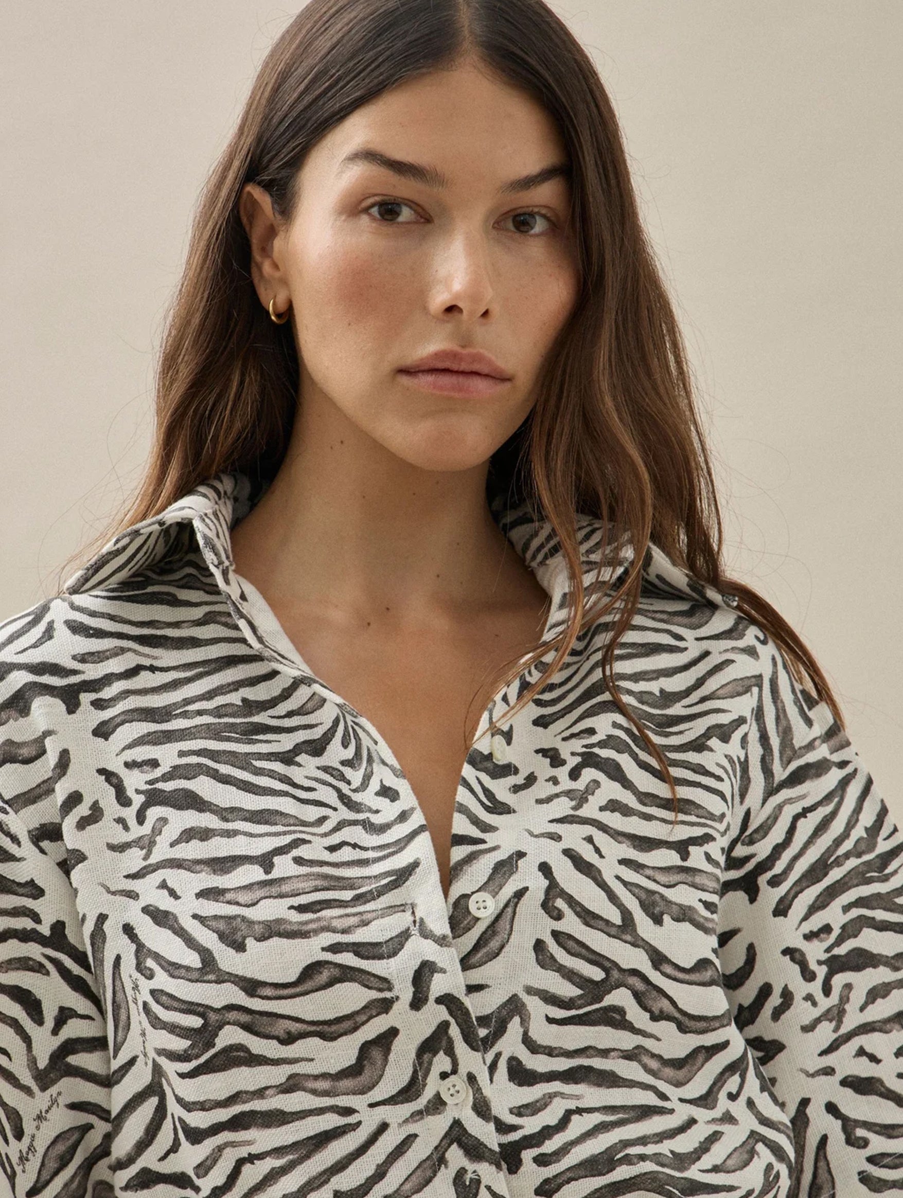 Just Getting Good Shirt in Zebra