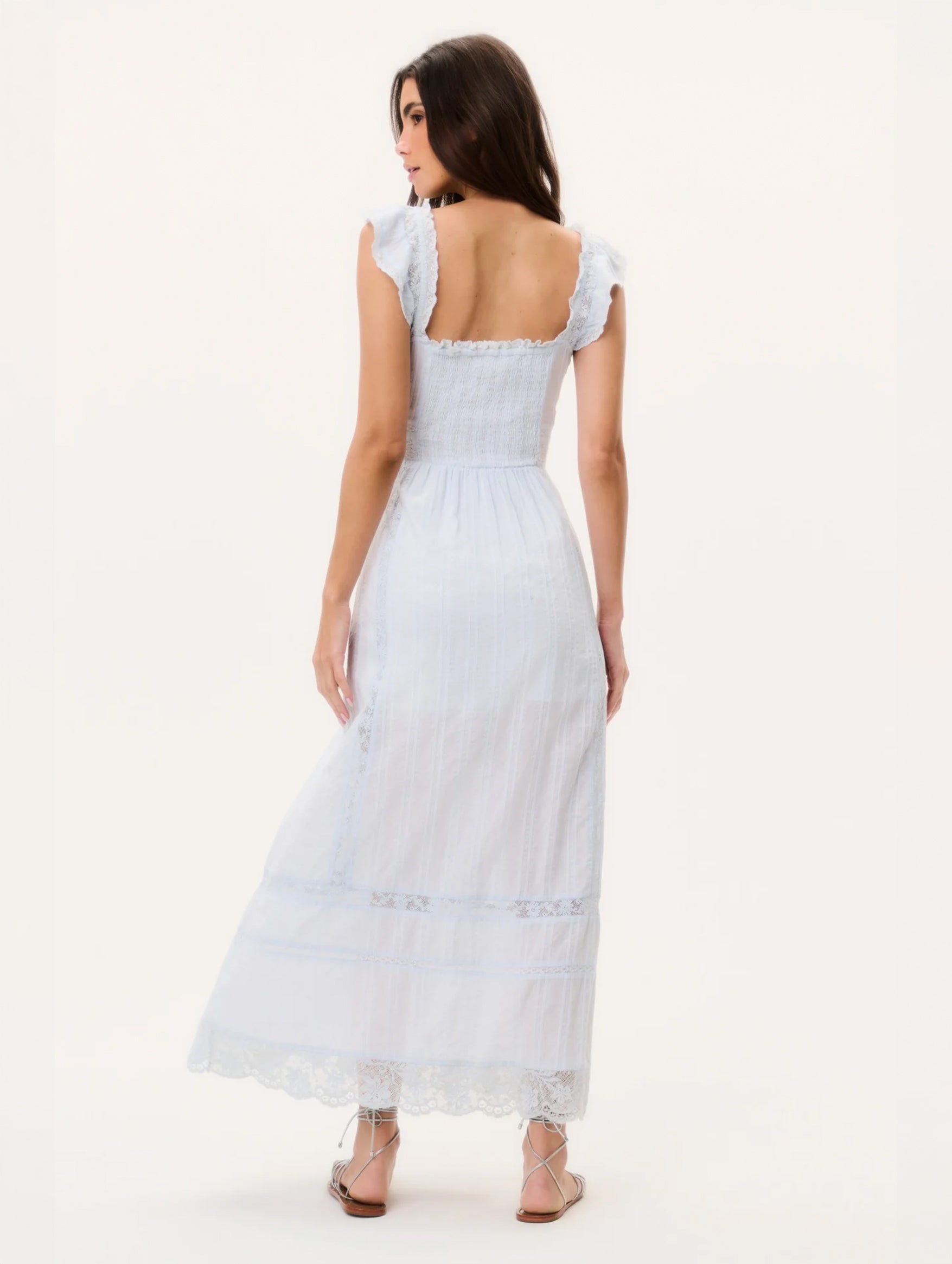 Kailette Dress in Blue Finch
