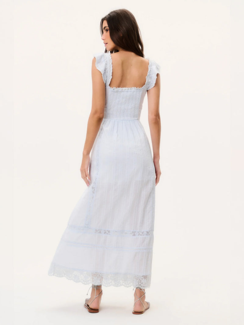 Kailette Dress in Blue Finch