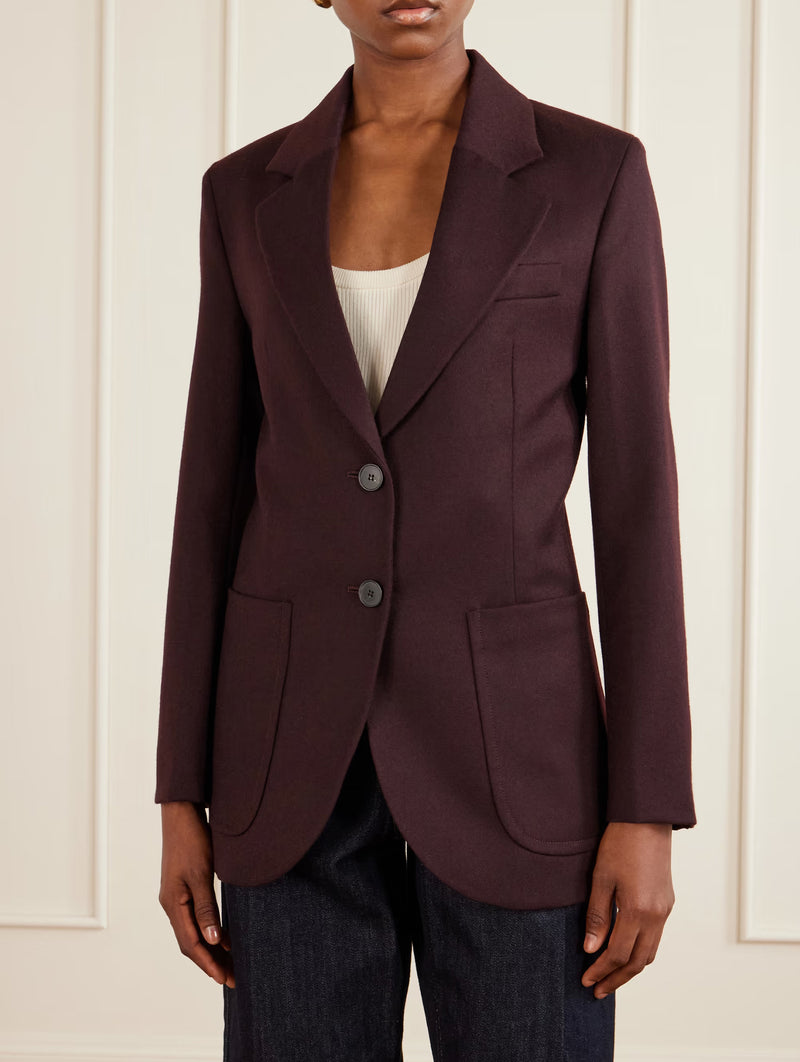 Katherine Jacket in Acai