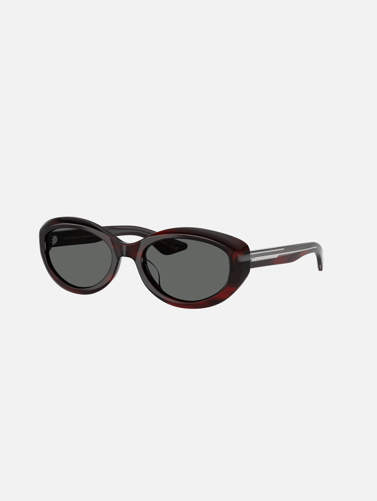 KHAITE x Oliver Peoples 1969C Bordeaux Bark and Carbon Grey
