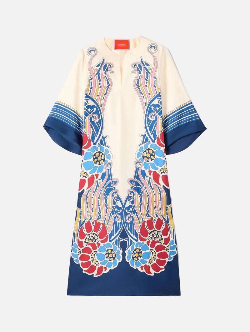 The Silk Kaftan in Lemuria Placée