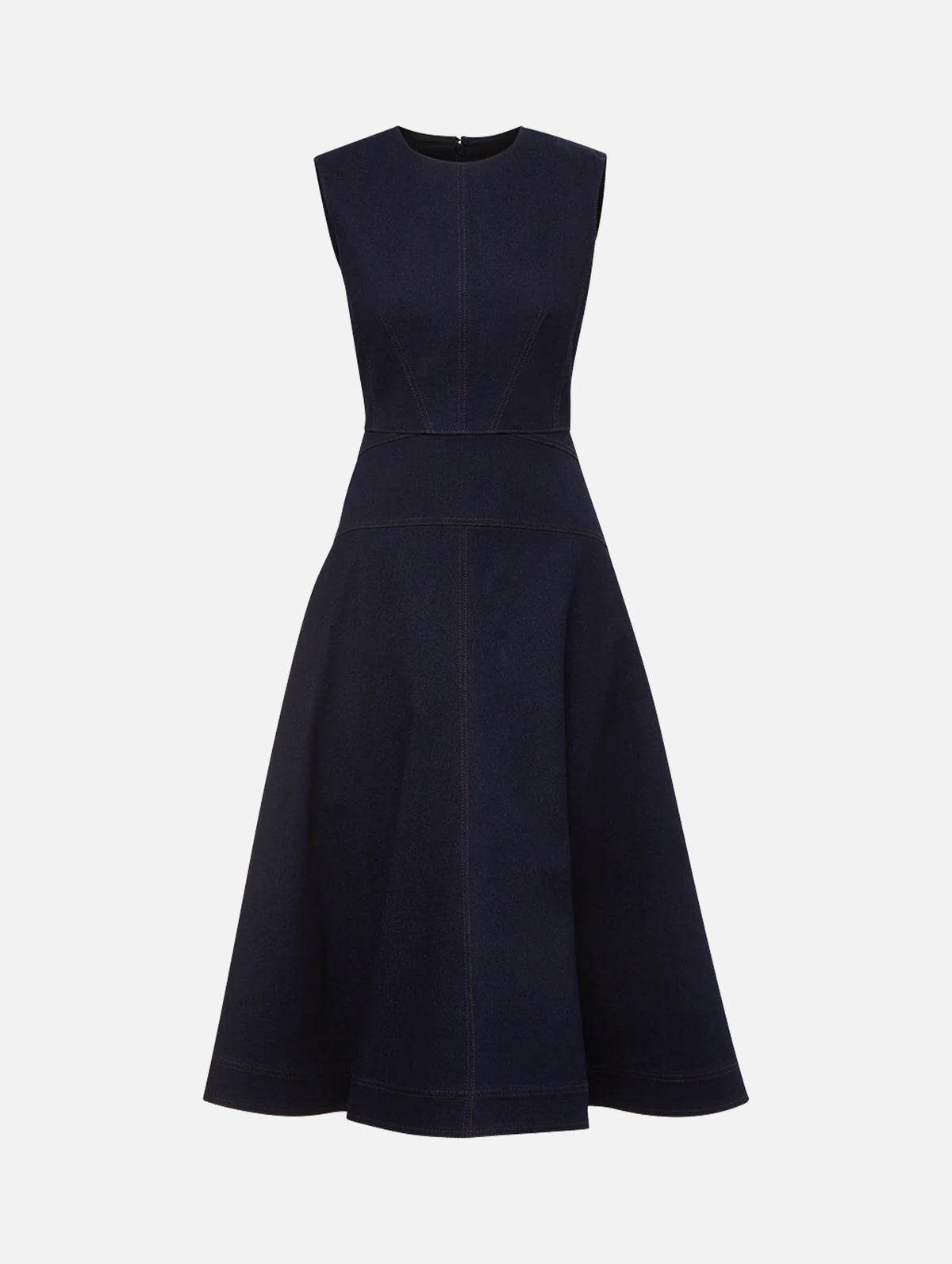 Karrigan Denim Dress in Midnight