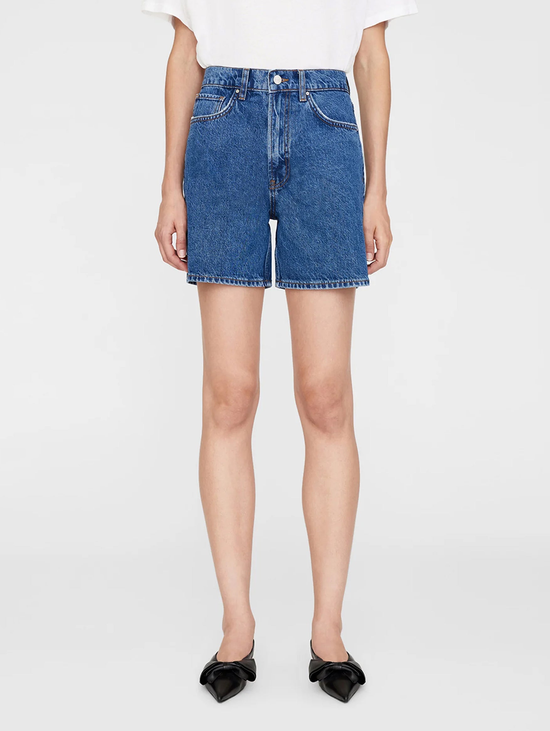 Kat Short in Medium Indigo