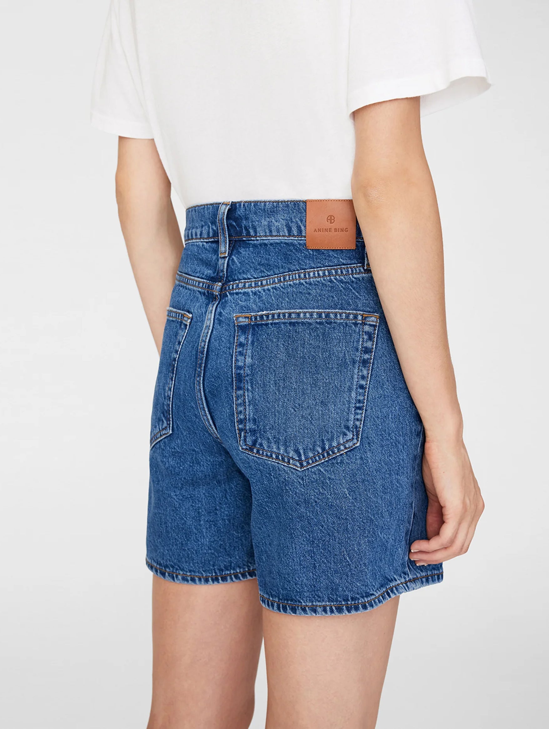 Kat Short in Medium Indigo