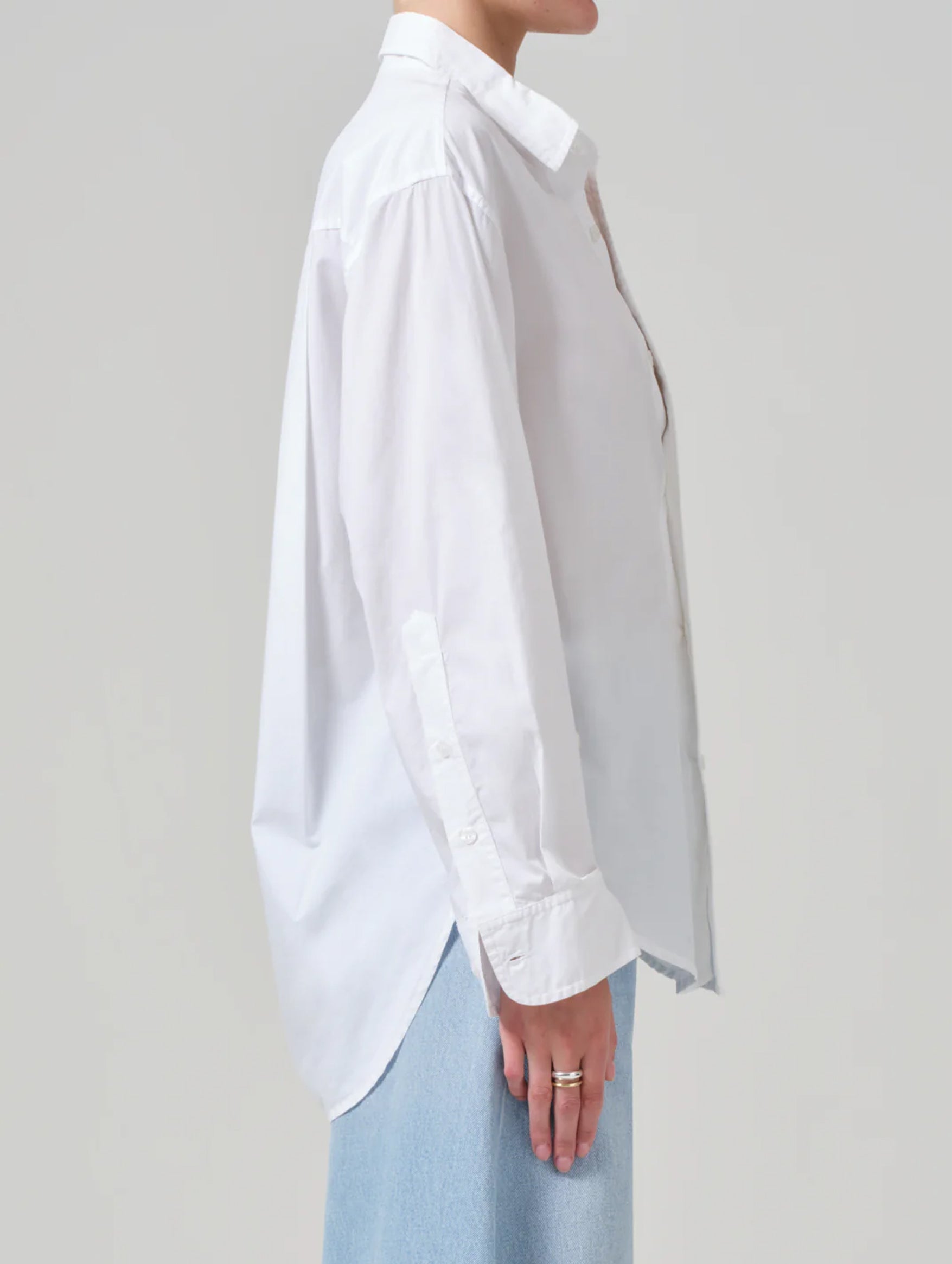 Kayla Shirt in Optic White