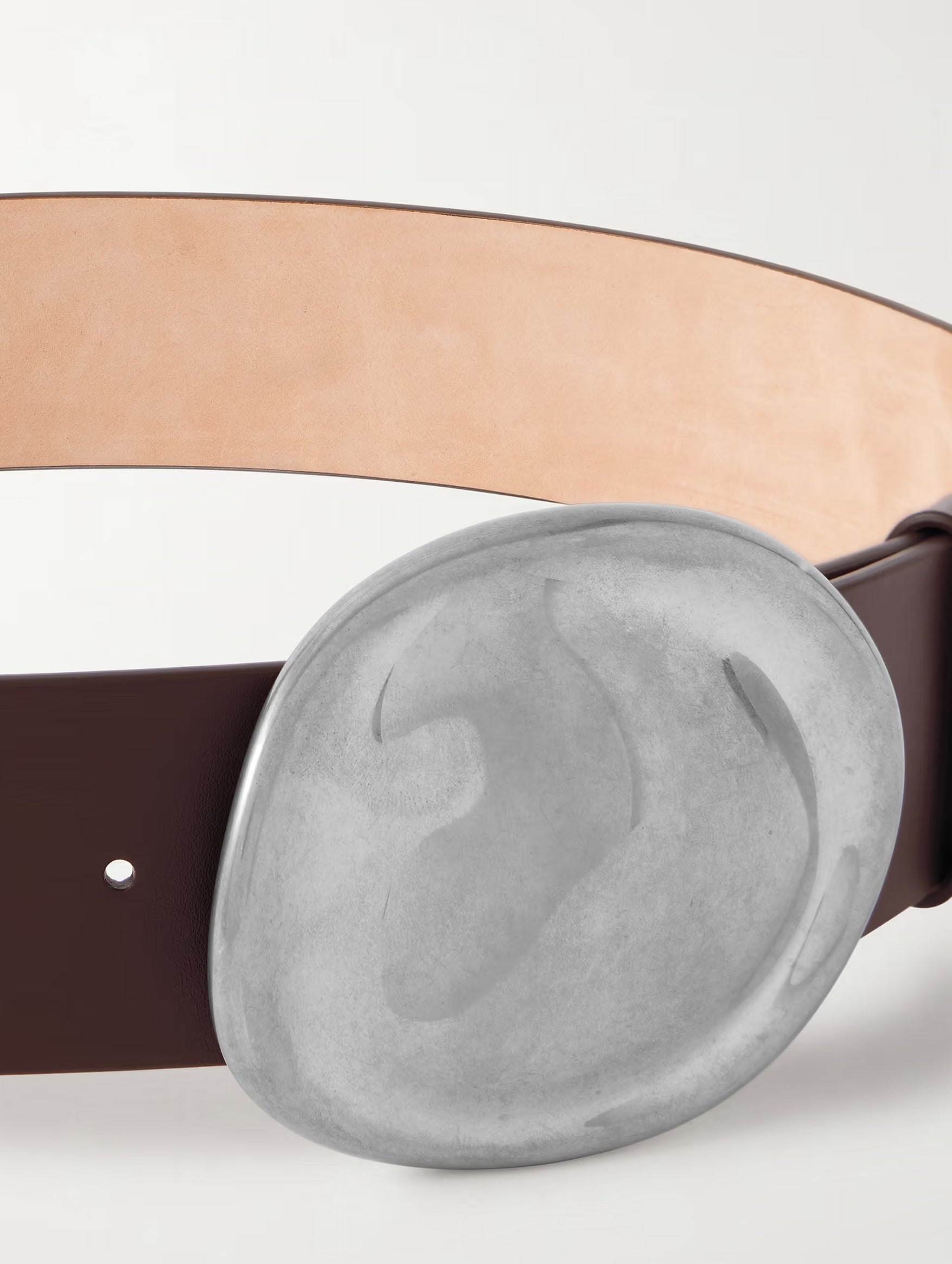 Keefe Belt in Dark Brown