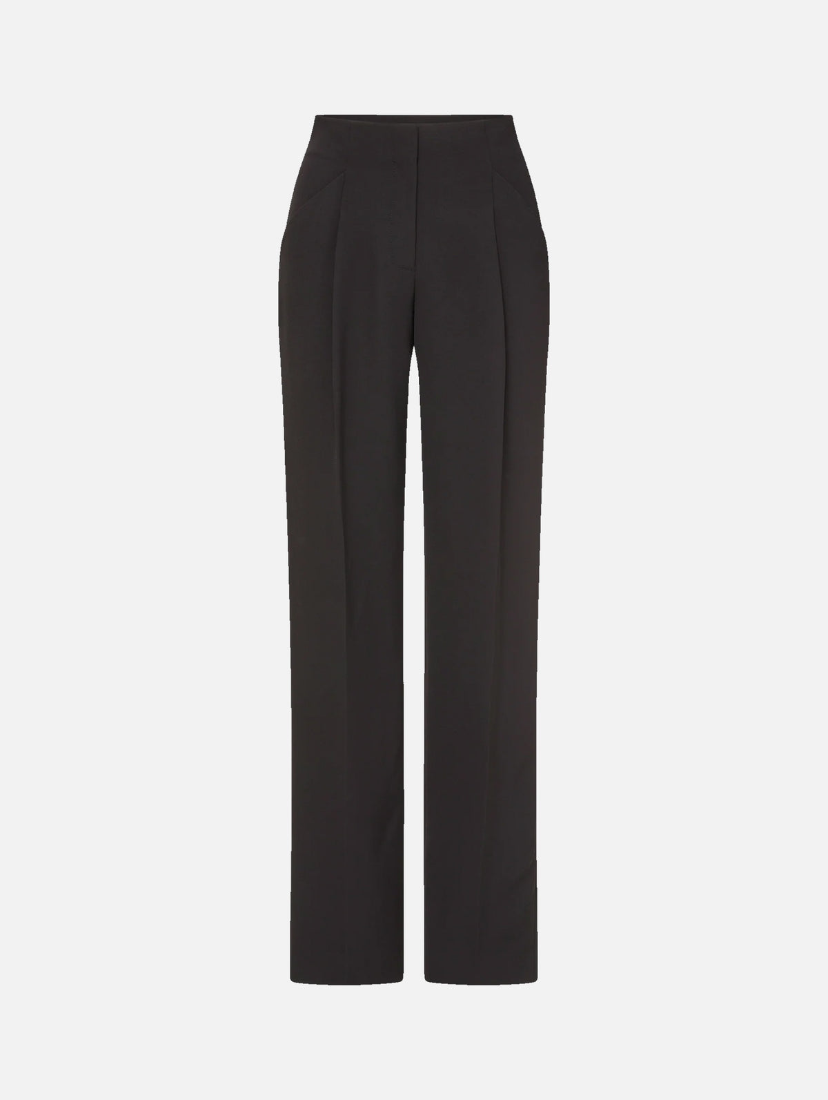 Kenneth Pleated Pant in Black