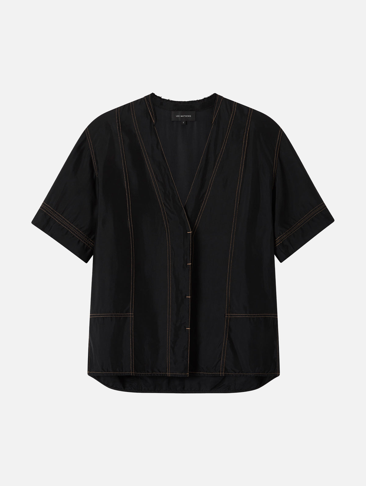 Kilne Short Sleeve Shirt in Black