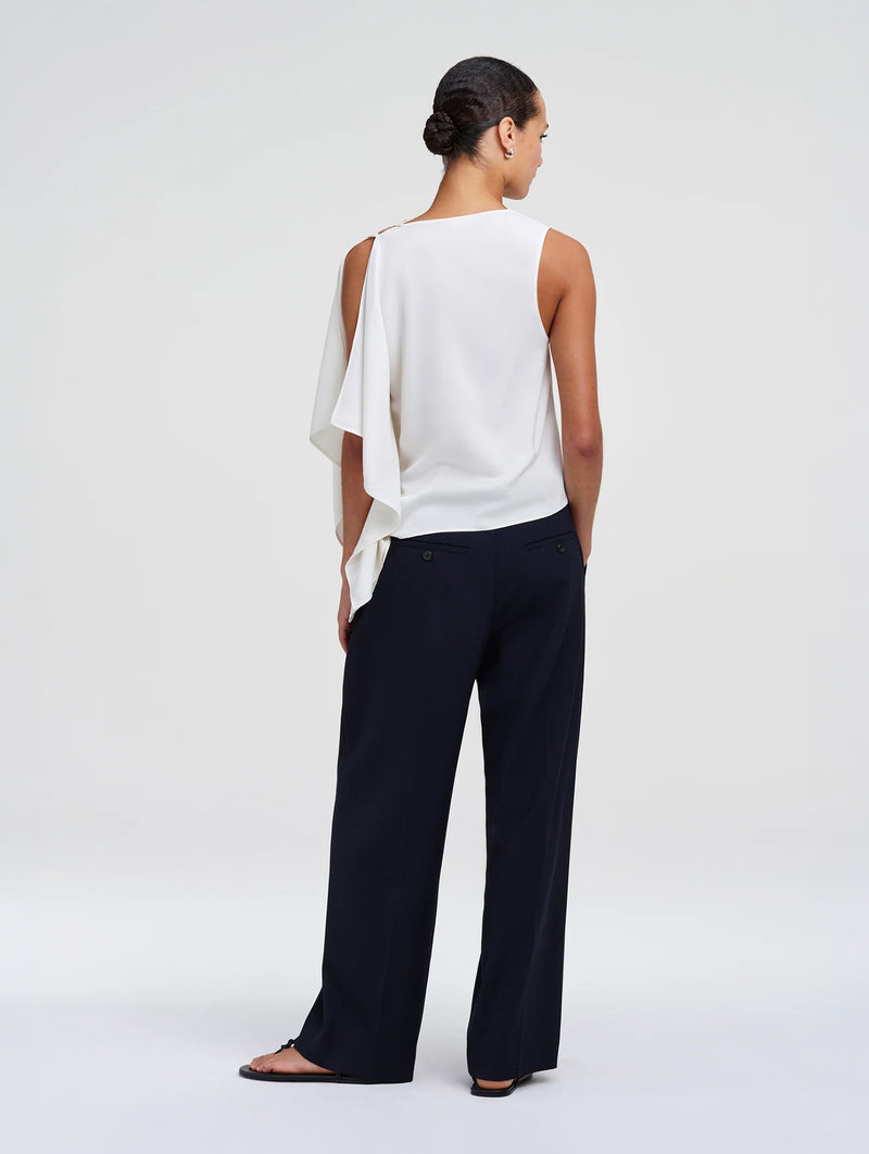 Kit Asymmetric Top in Off White