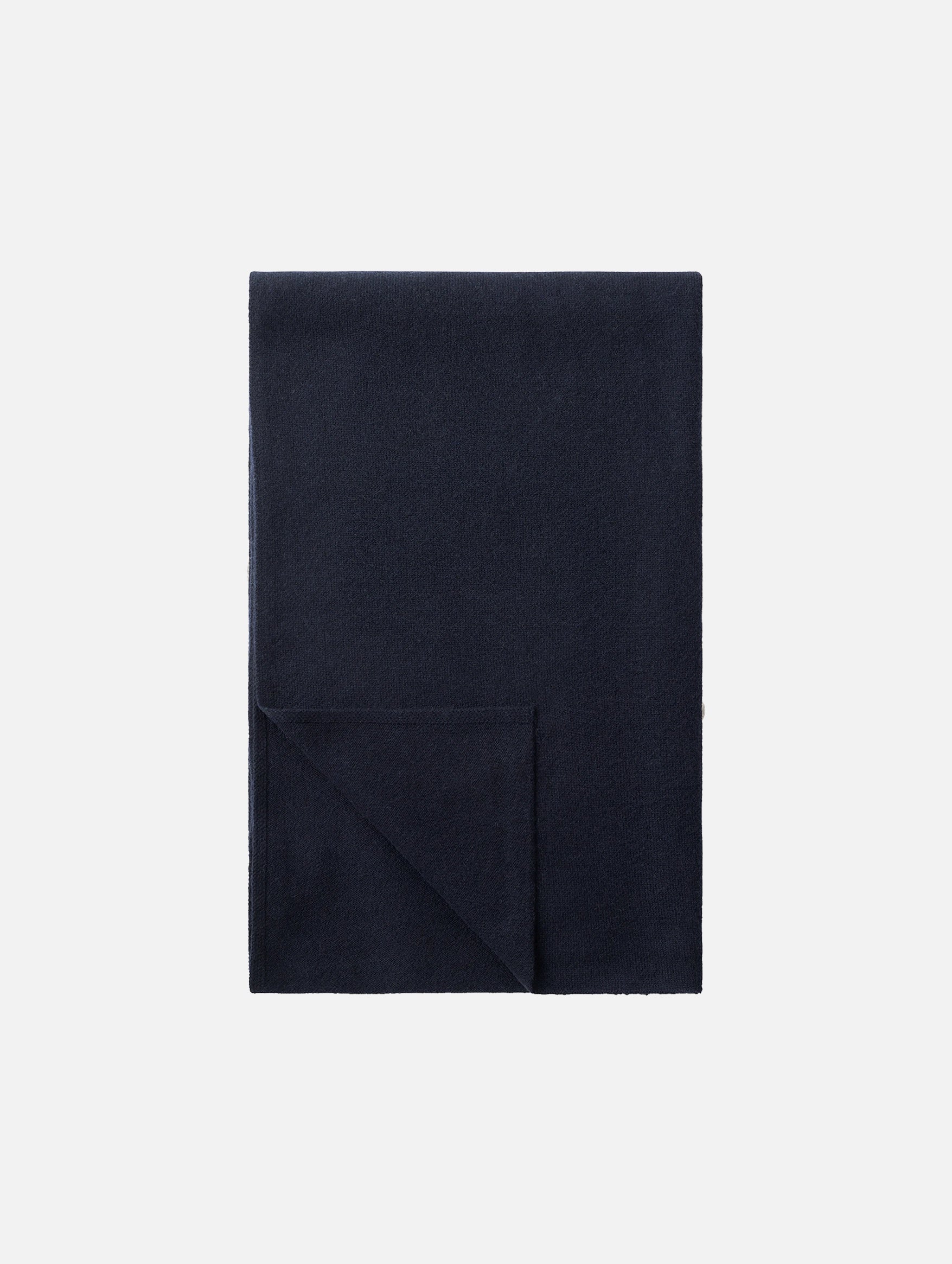 Knitted Scarf in Navy