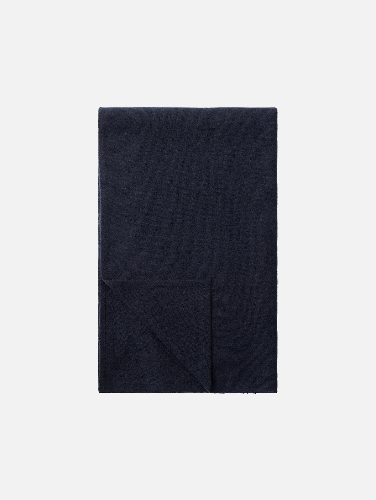 Knitted Scarf in Navy