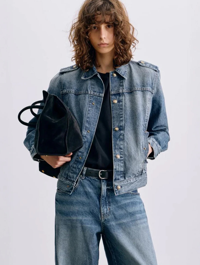 Lorraine Denim Jacket in Rosebowl Wash