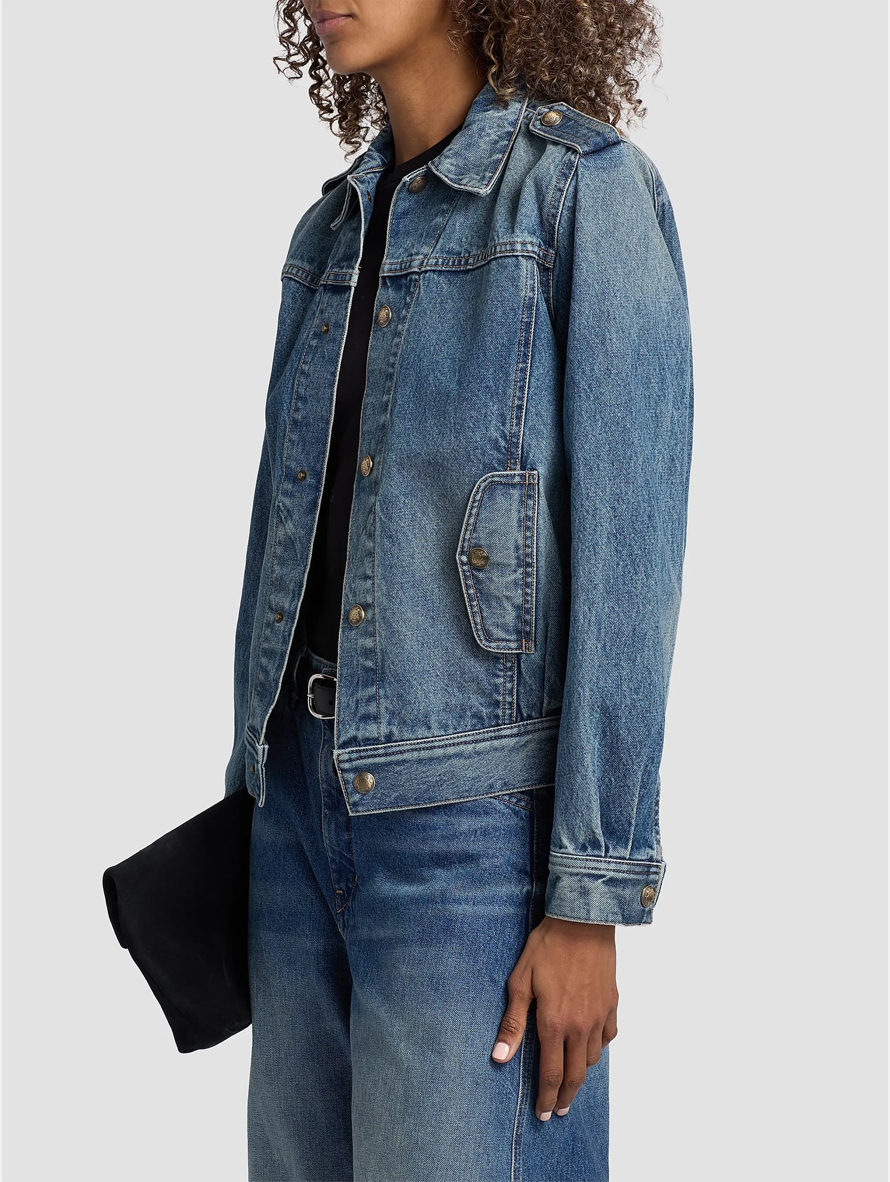 Lorraine Denim Jacket in Rosebowl Wash