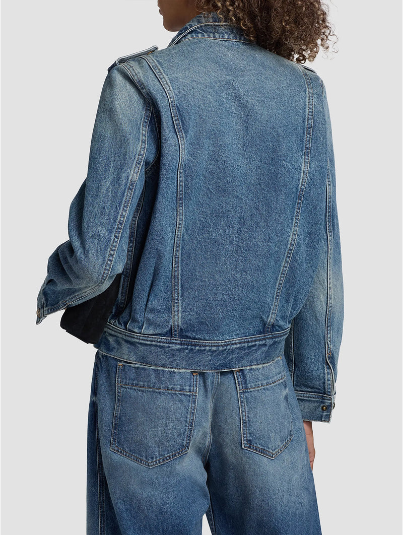 Lorraine Denim Jacket in Rosebowl Wash