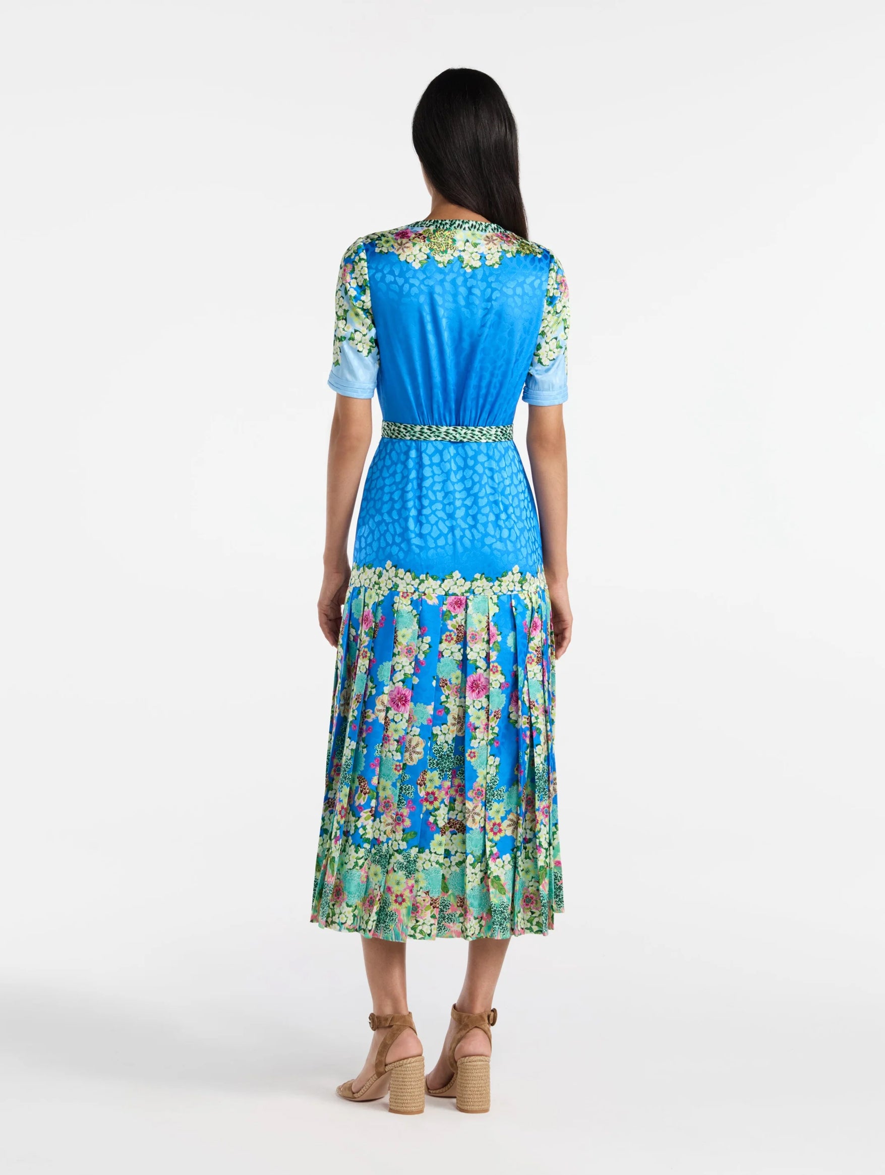 Lea Shirt C Dress in Feather Daisy