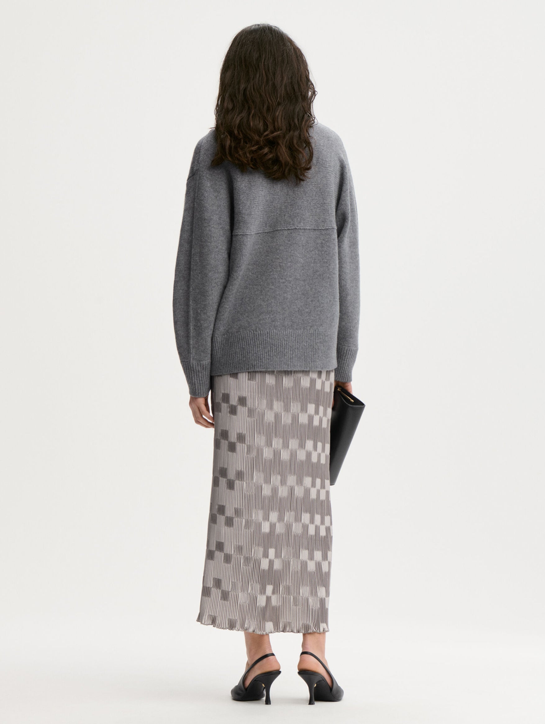 Lian Skirt in Paloma Grey