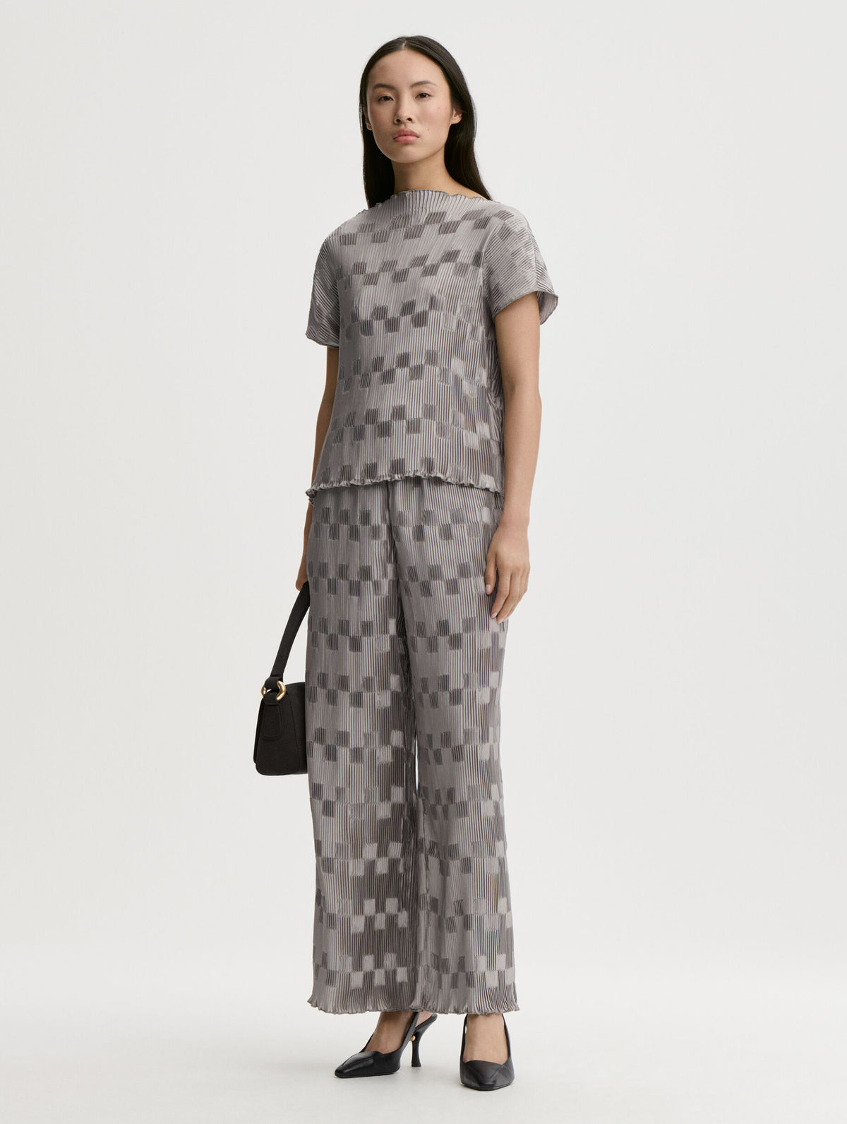 Lianna Top in Paloma Grey