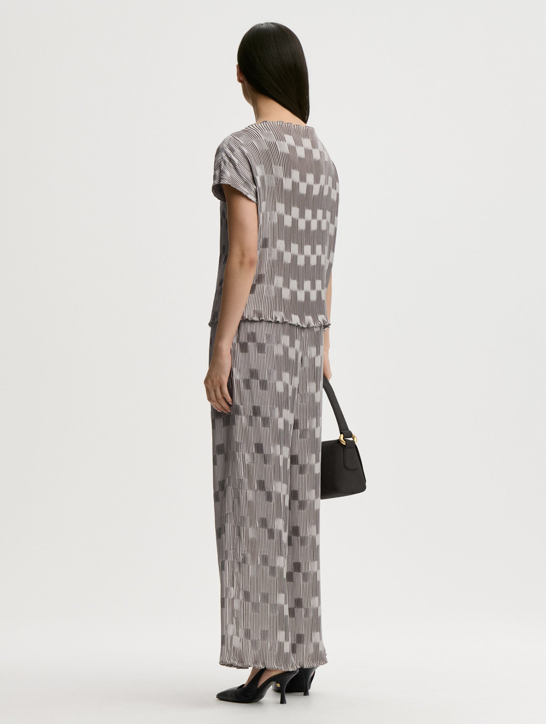 Lianna Top in Paloma Grey