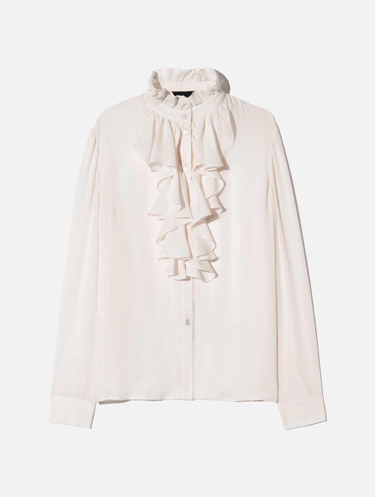 Lily Silk Blouse in Ivory