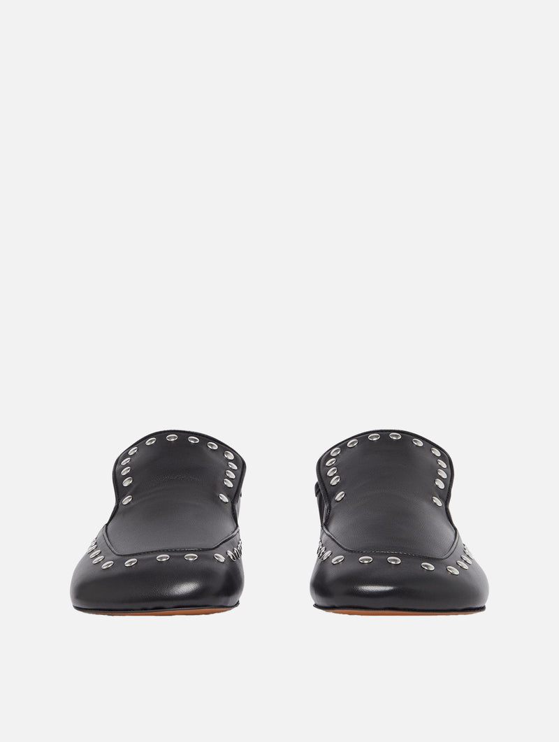 Studded Dakar Loafer in Black