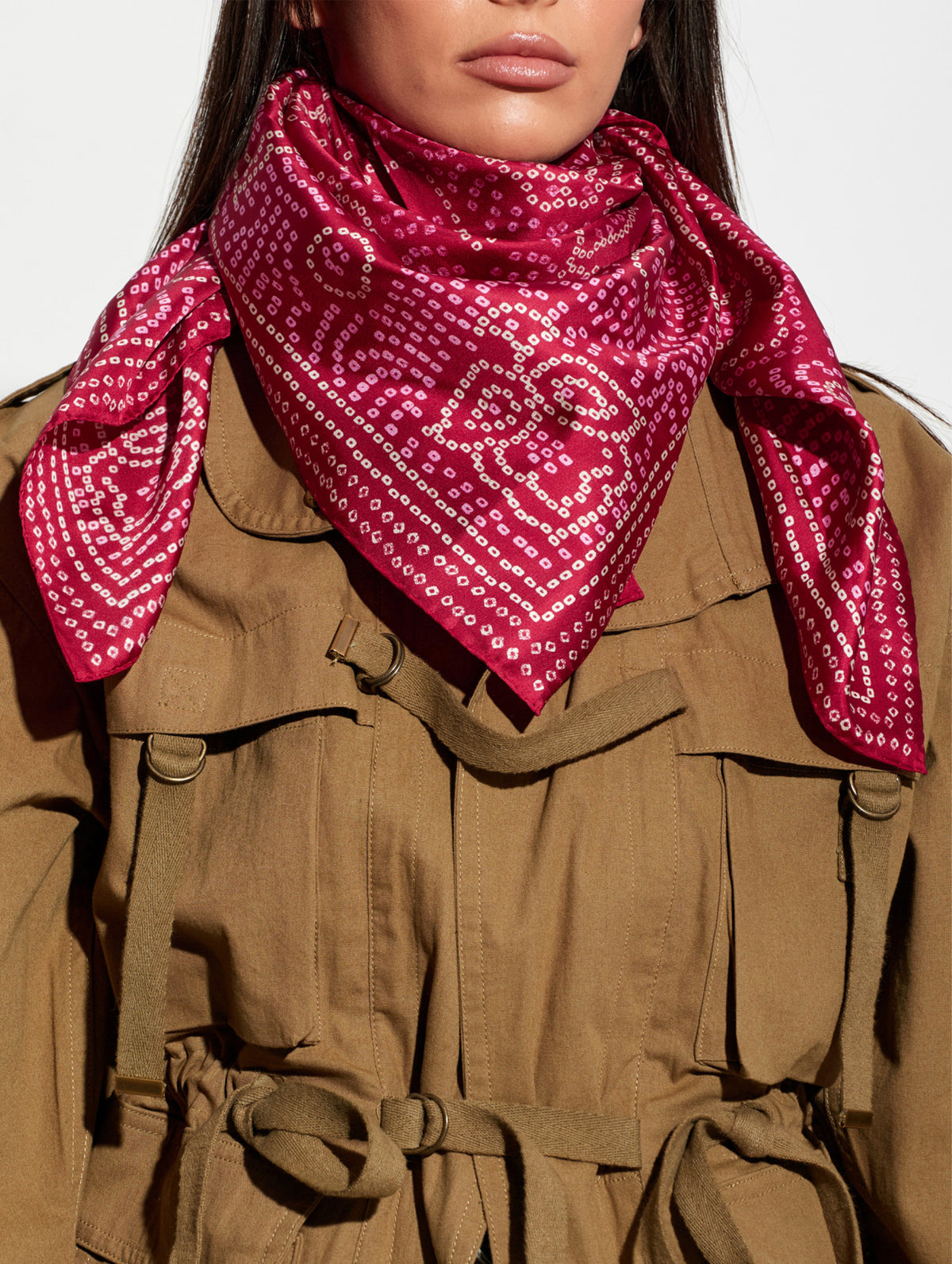 Loham Neckerchief in Red