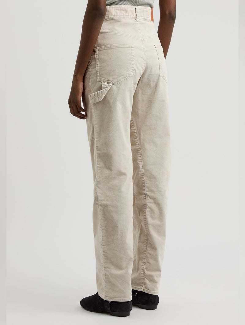 Lois Trousers in Ecru