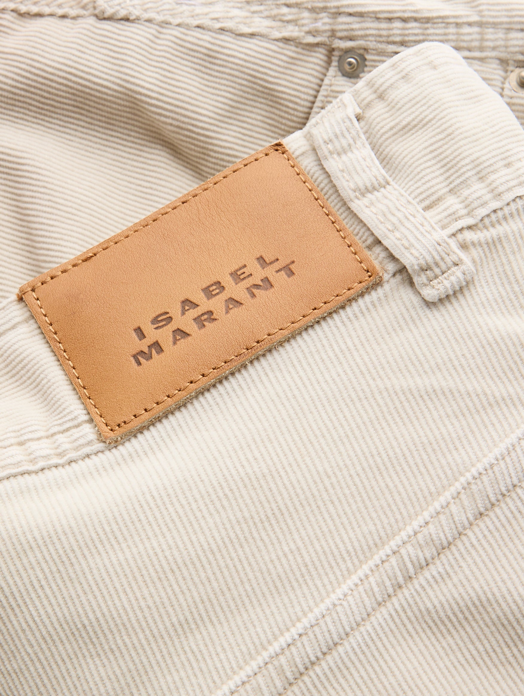 Lois Trousers in Ecru