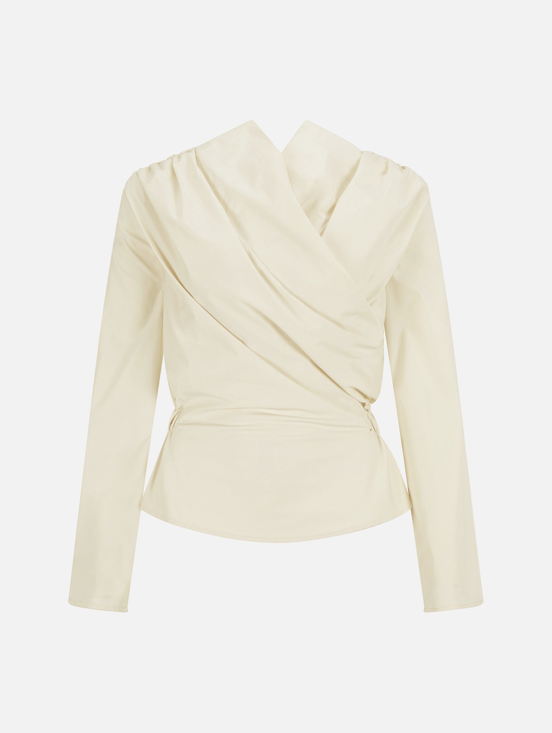 Long Sleeve Chaimberlain Top in Vanilla