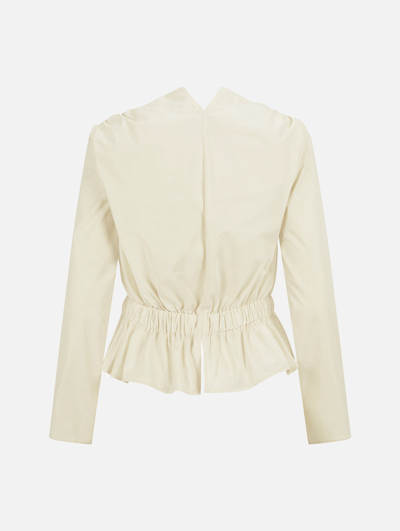 Long Sleeve Chaimberlain Top in Vanilla