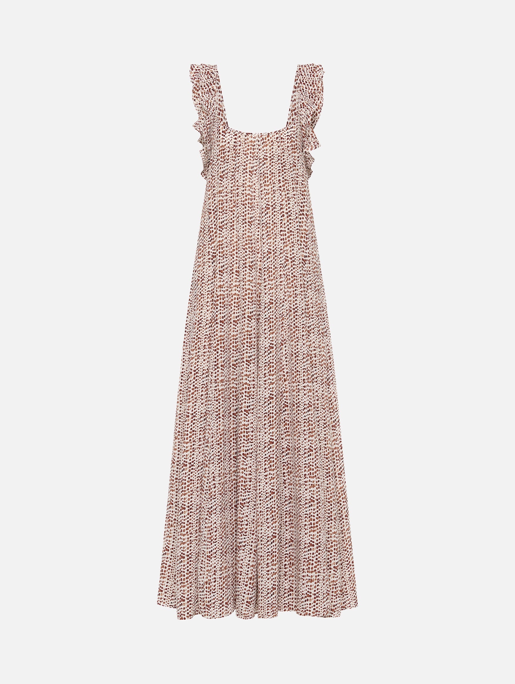 Lose Track Of Time Dress in Polka Dot Shell