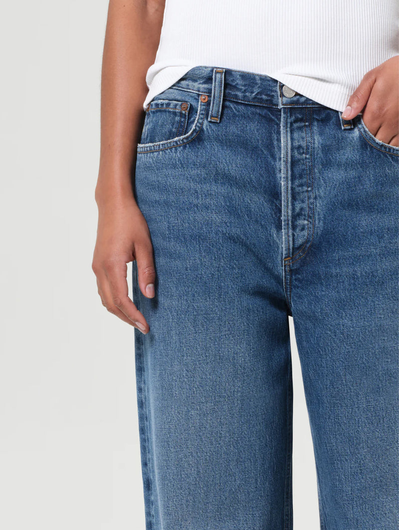 Low Slung Baggy Jean in Essence