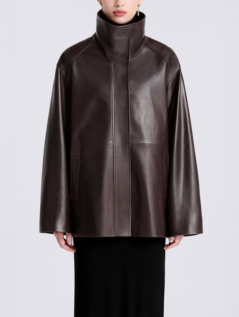 Lowen Jacket in Dark Brown