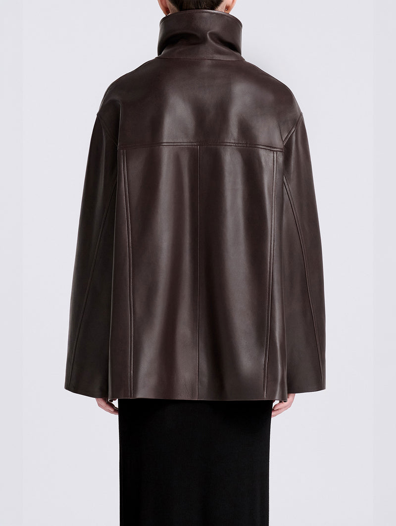 Lowen Jacket in Dark Brown