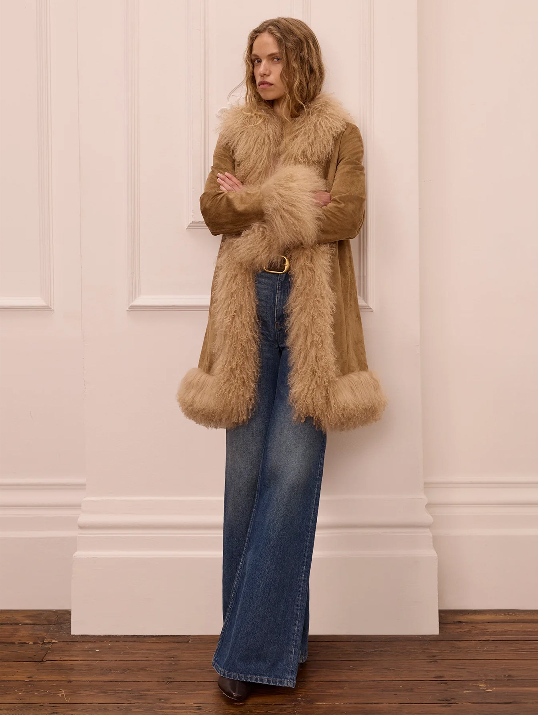 Lulu Jacket in Biscuit