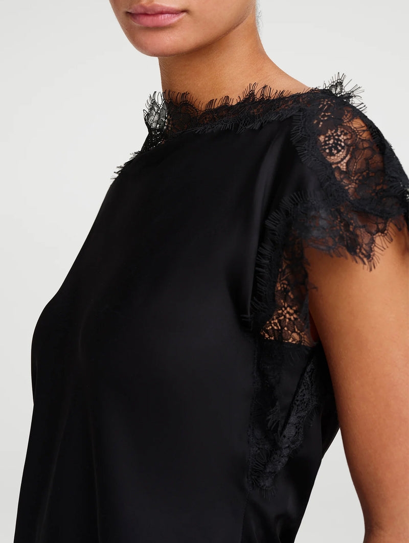 Luna Top in Black